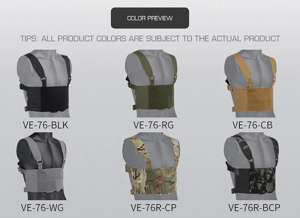 FCPC Chest Rig Mini Harness – Harnais H Style Ferro Ma boutique