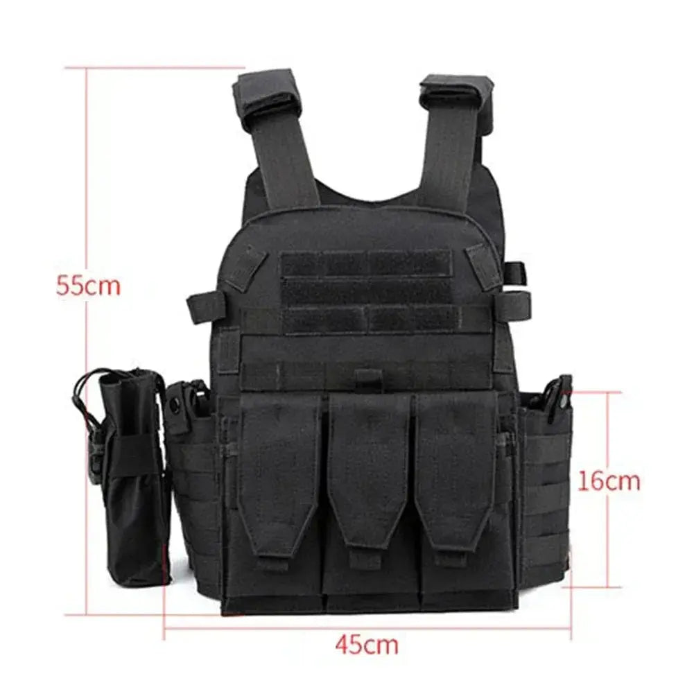 Gilet Tactique 6094 – Porte-Plaques MOLLE Militaire Ma boutique