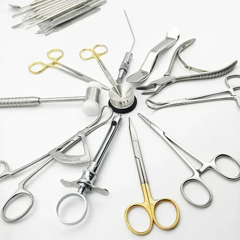 26Pcs Dental Implant Surgical Kit Professional Implantology Instruments Set for Dentists Oral Surgery Equipment Tools Supplies Ma boutique
