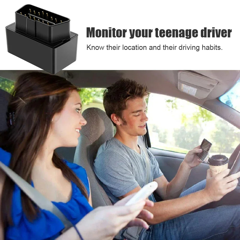 Mini Tracker GPS OBD 2G/4G pour Voiture – Système de Suivi Antivol avec Alarme, Géofencing, App Gratuite pour iOS/Android BLACKBEARD OUTDOOR INDUSTRIES