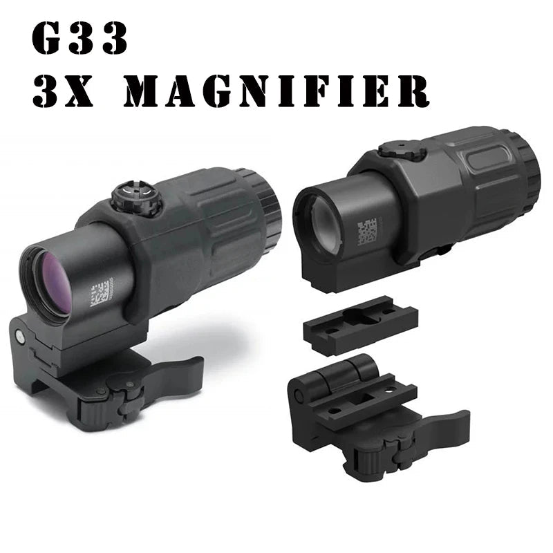 Lunette Magnifier Tactique EOTech G33 / G43 / G45 – Grossissement 3X / 5X Ma boutique