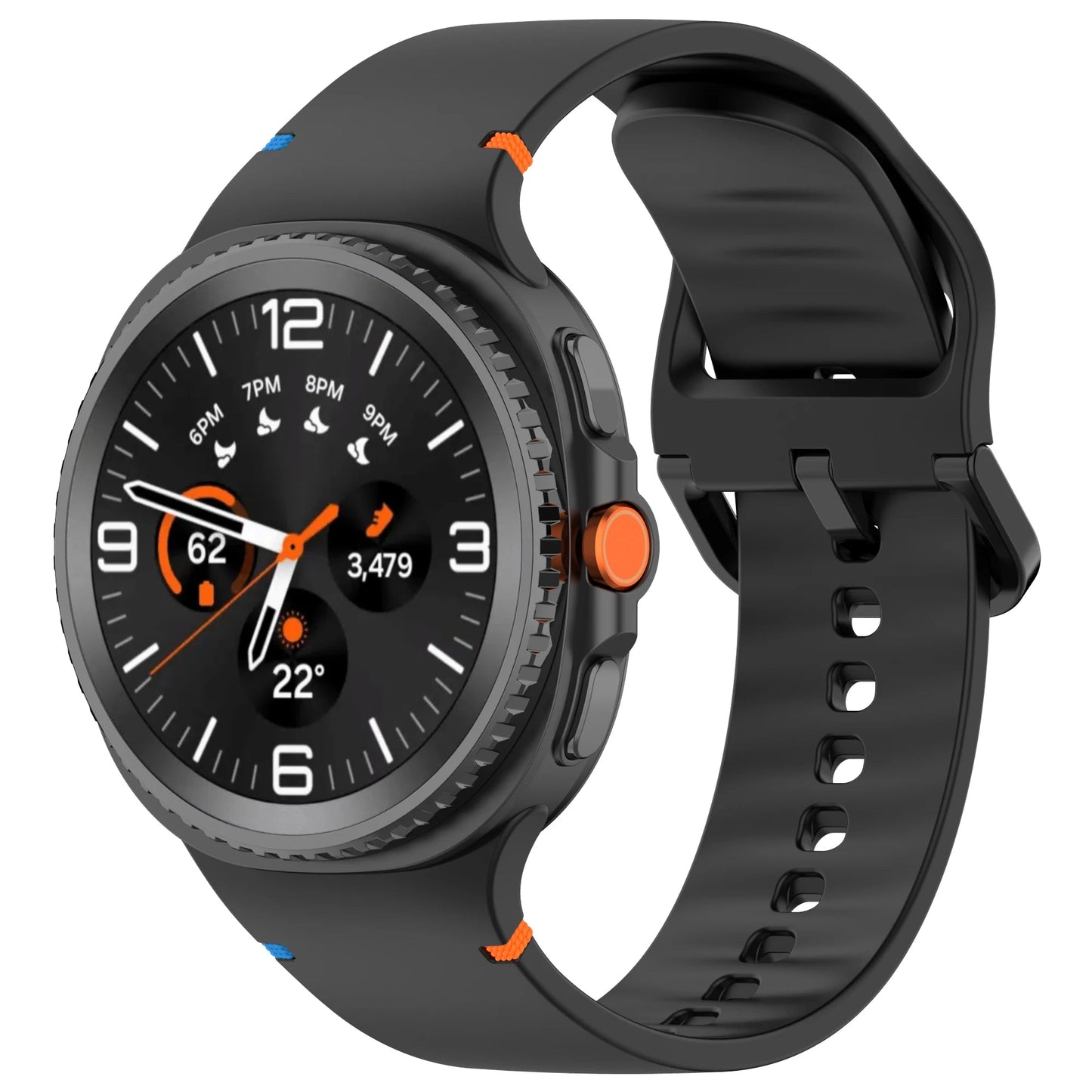 Bracelet en Silicone Original pour Samsung Galaxy Watch 8 – Confort et Élégance BLACKBEARD OUTDOOR INDUSTRIES