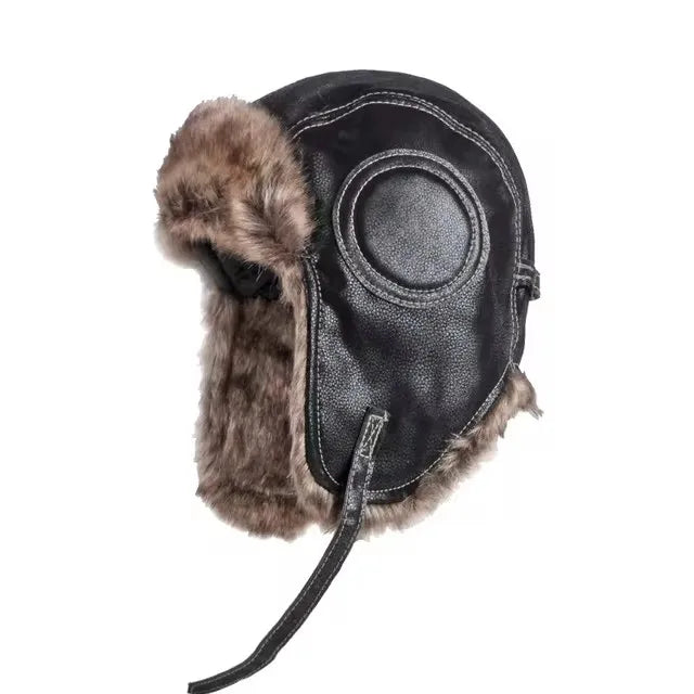 Chapka Ushanka Russe Mixte – Hiver – Chaude & Stylée – Homme / Femme - BLACKBEARD OUTDOOR INDUSTRIES