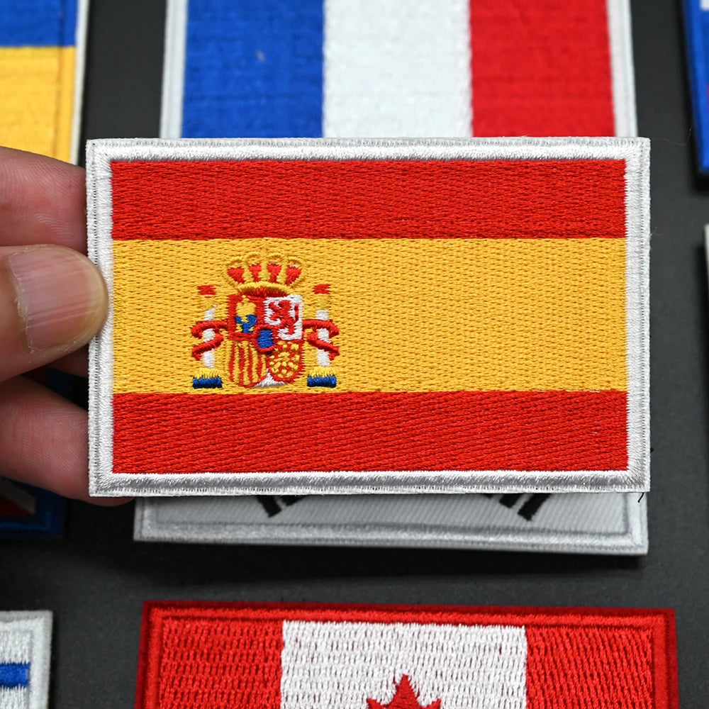Patches Drapeaux Brodés Tactiques – international - BLACKBEARD OUTDOOR INDUSTRIES