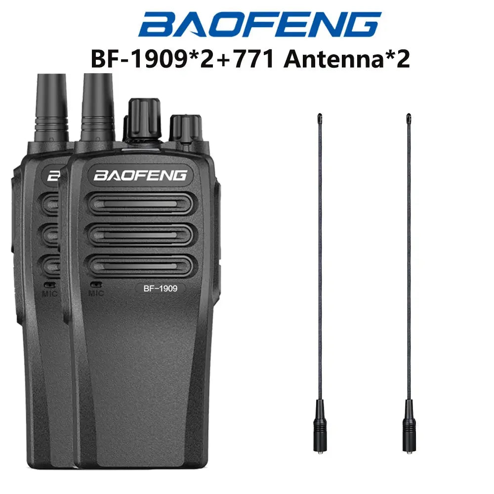 Baofeng BF-1909 10W Talkie-Walkie UHF 400-470MHz Ma boutique