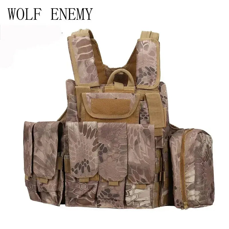 Wolf Enemy CIRAS Plate Carrier – Gilet Porte-Plaques Tactique MOLLE Ma boutique