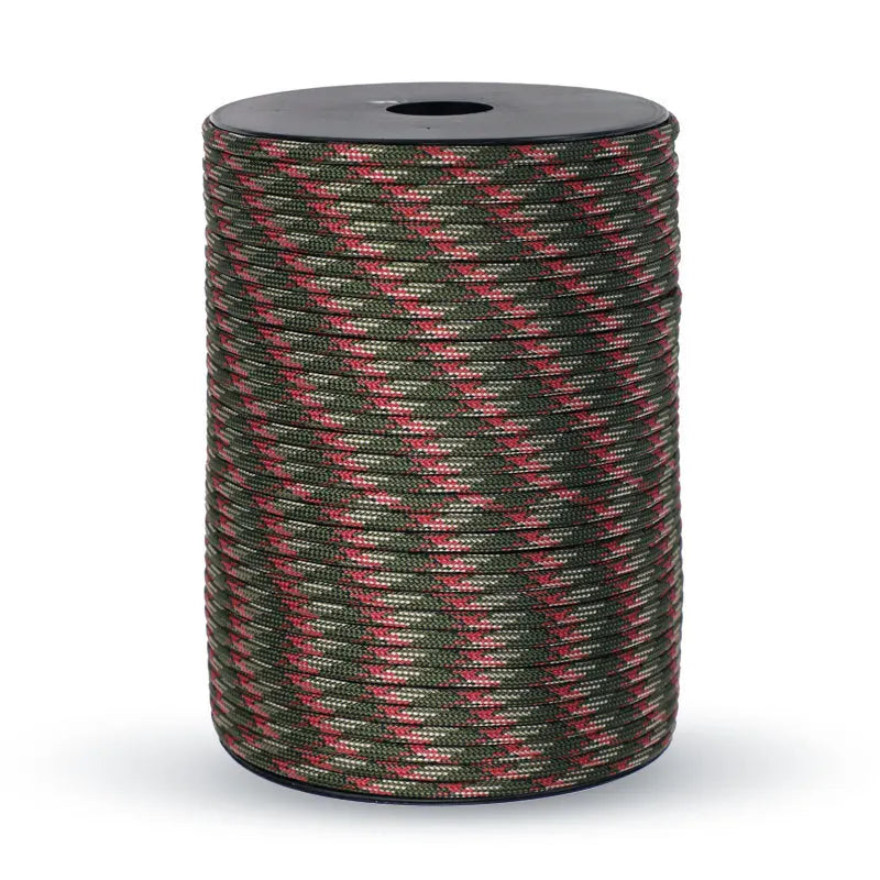 Corde Paracord Militaire 550 – 100m de Résistance et Polyvalence ! - BLACKBEARD OUTDOOR INDUSTRIES