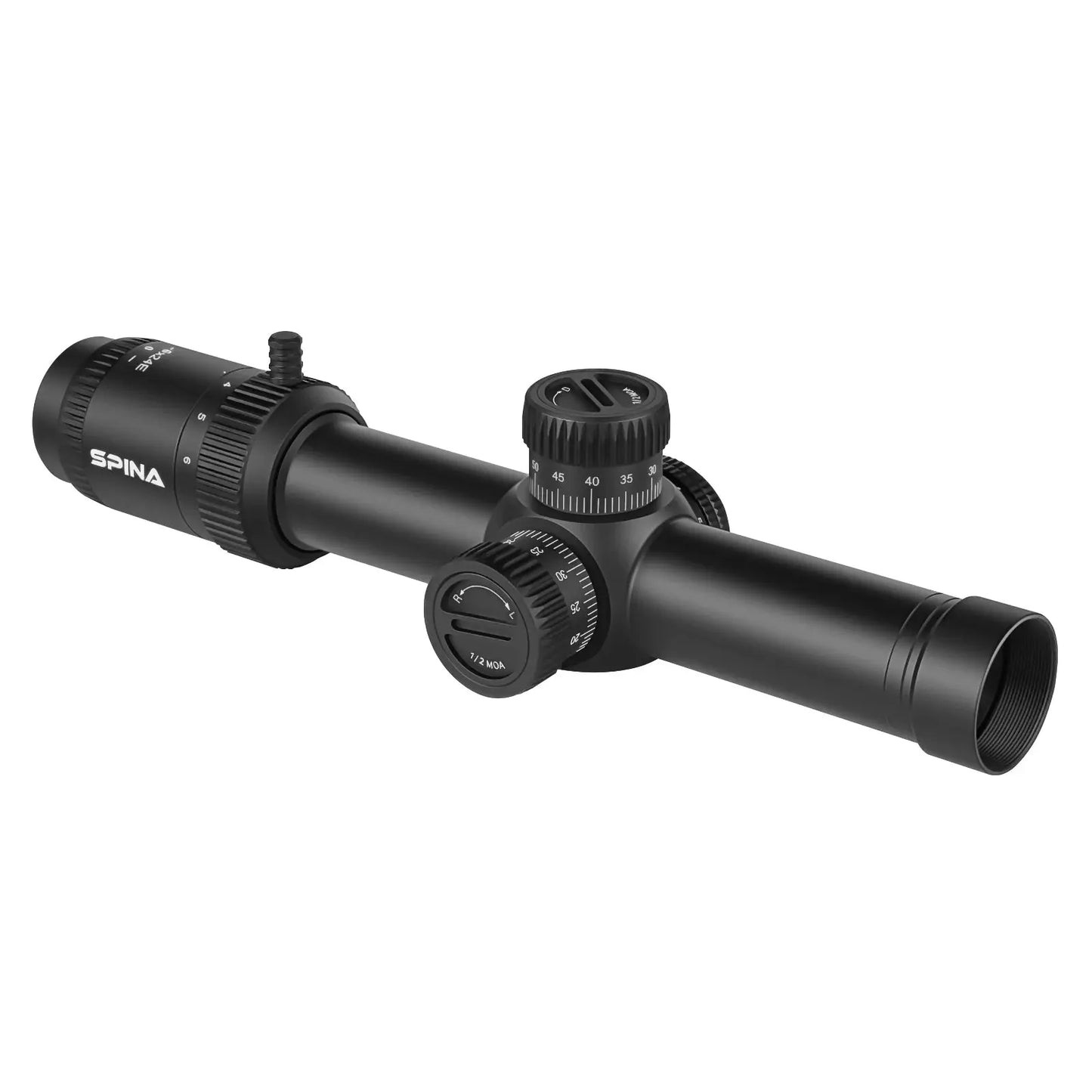 SPINA OPTICS WolfChase LPVO 1.2-6x24 FFP/SFP - Lunette de Tir pour Fusil, Viseur à Point Rouge, Optique de Chasse et CQB Ma boutique