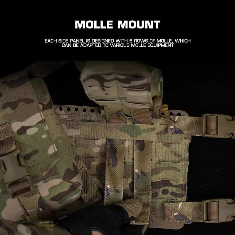 Alpha Chest Rig – Design Séparé avec Système MOLLE | OphidianTac - BLACKBEARD OUTDOOR INDUSTRIES
