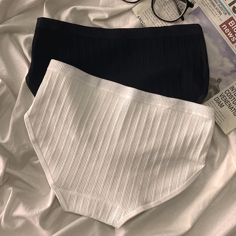 Lot de 3 Culottes en Coton de Style Sport – Sous-vêtements Féminins, Confortables, Respirants, Taille Moyenne, Lingerie Sexy et Taille Plus - BLACKBEARD OUTDOOR INDUSTRIES