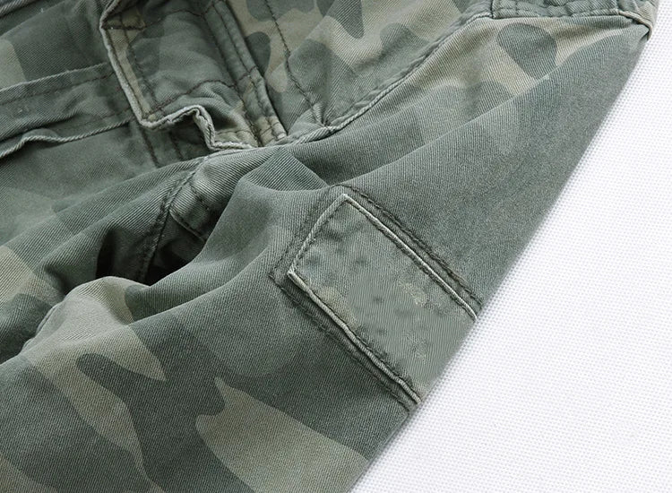 Veste Homme M65 Denim Rétro – Cargo Multi Poches – Style Militaire Outdoor Casual - BLACKBEARD OUTDOOR INDUSTRIES
