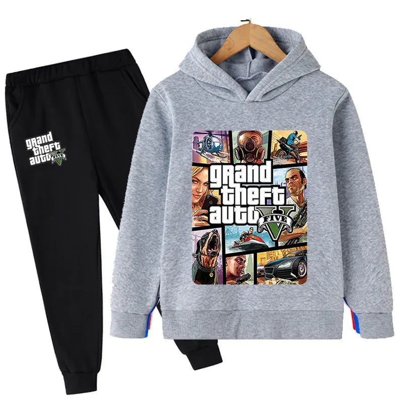 ensemble de jogging pour enfant imprimé GTA 5 Ma boutique