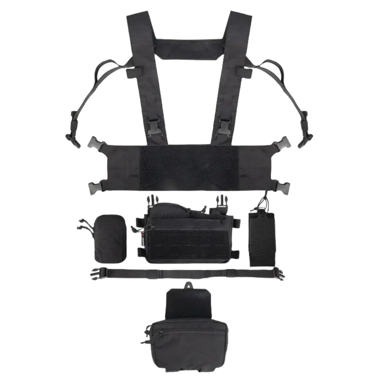 YAKEDA – Chest Rig Tactique Modulaire | Gilet Mini-Rig Léger avec Système de Dégagement Rapide Ma boutique