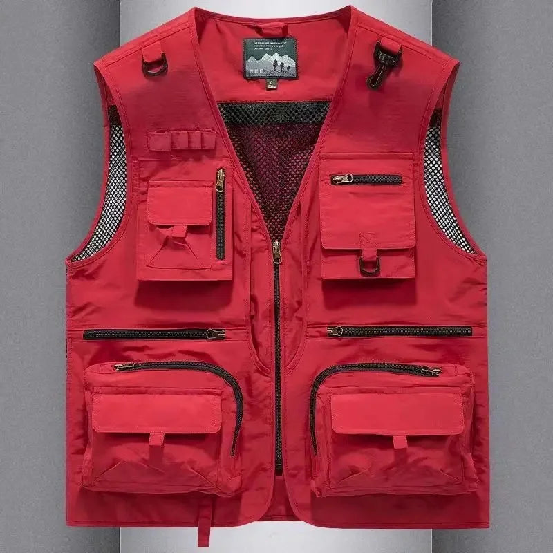 Gilet Homme Multi-Poches en Maille — Modèle 8512 - BLACKBEARD OUTDOOR INDUSTRIES