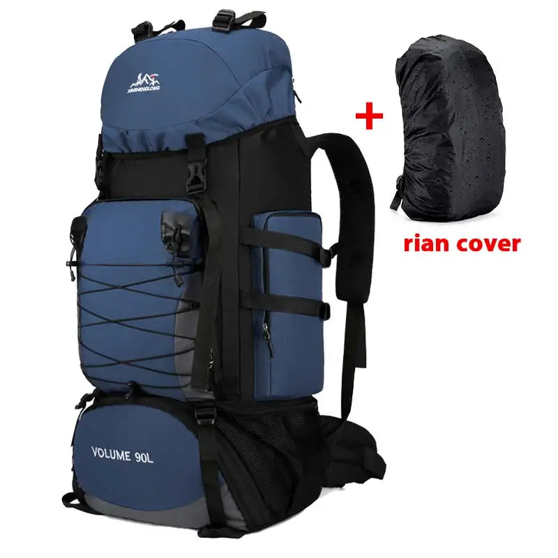 Sac à Dos de Randonnée 90L – Grand Format Résistant & Multifonction - BLACKBEARD OUTDOOR INDUSTRIES