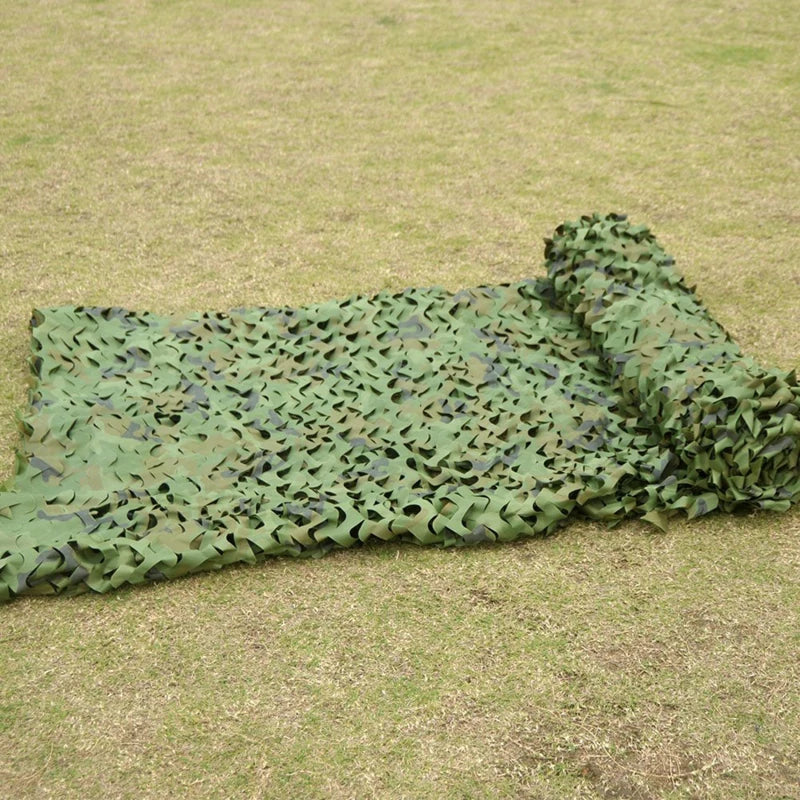 Filet de Camouflage - Filet de Camouflage pour Chasse, Tente de Jardin, Awnings de Voiture, Plusieurs Couleurs (Blanc, Bleu, Vert, Noir, Jungle, Désert) - BLACKBEARD OUTDOOR INDUSTRIES