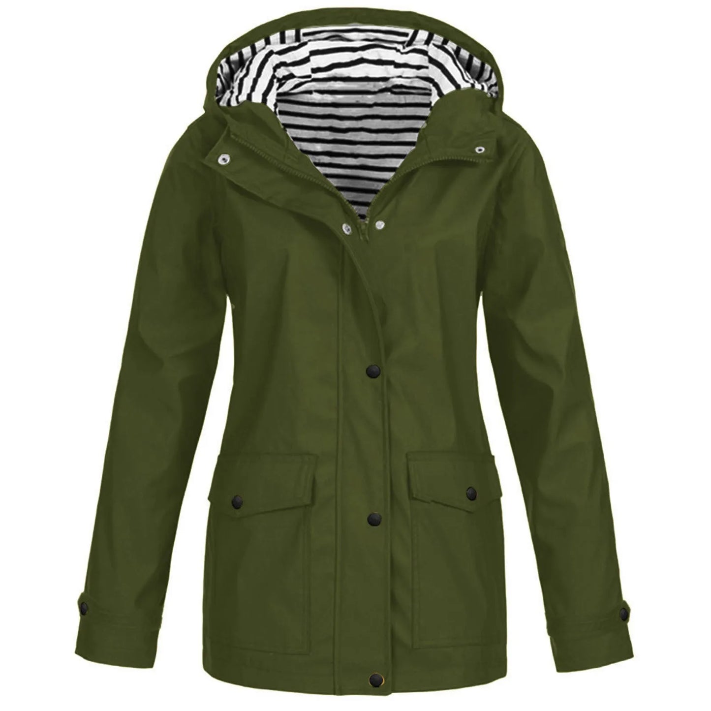 Veste Imperméable et Thermorégulatrice pour Femme - Coupe-Vent avec Capuche, Idéale pour la Randonnée et l'Escalade en Montagne - BLACKBEARD OUTDOOR INDUSTRIES