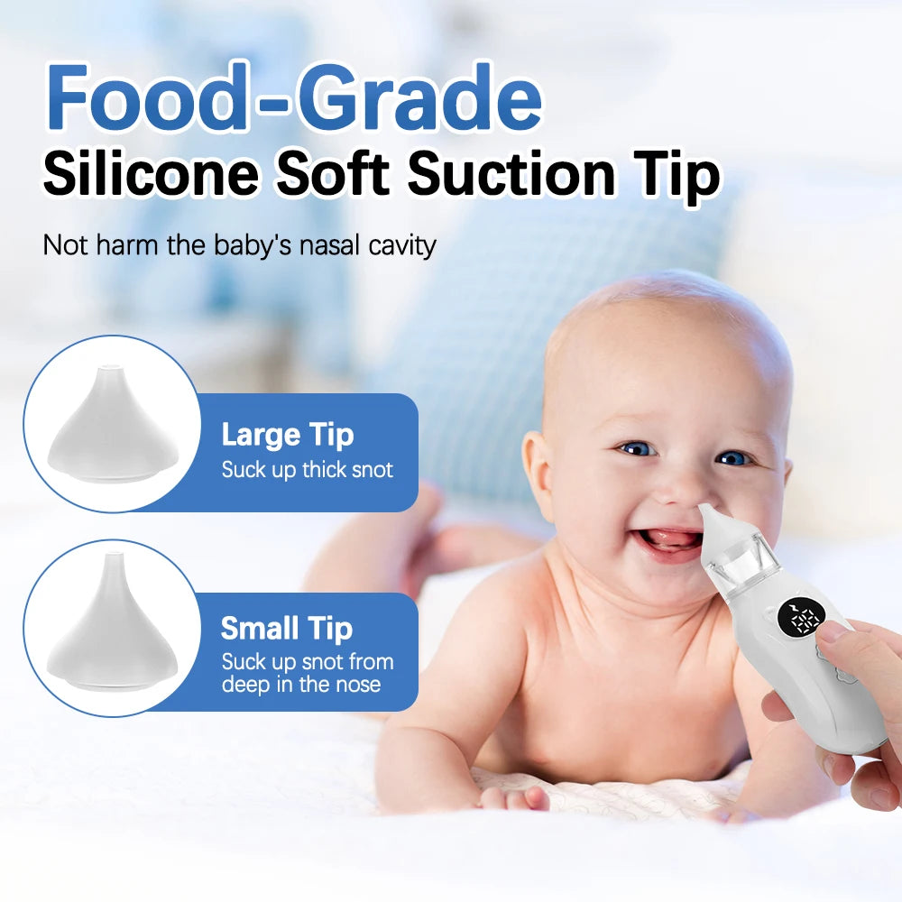 Aspirateur Nasal Électrique pour Bébé - Appareil Portable , avec 2 Embouts en Silicone - BLACKBEARD OUTDOOR INDUSTRIES
