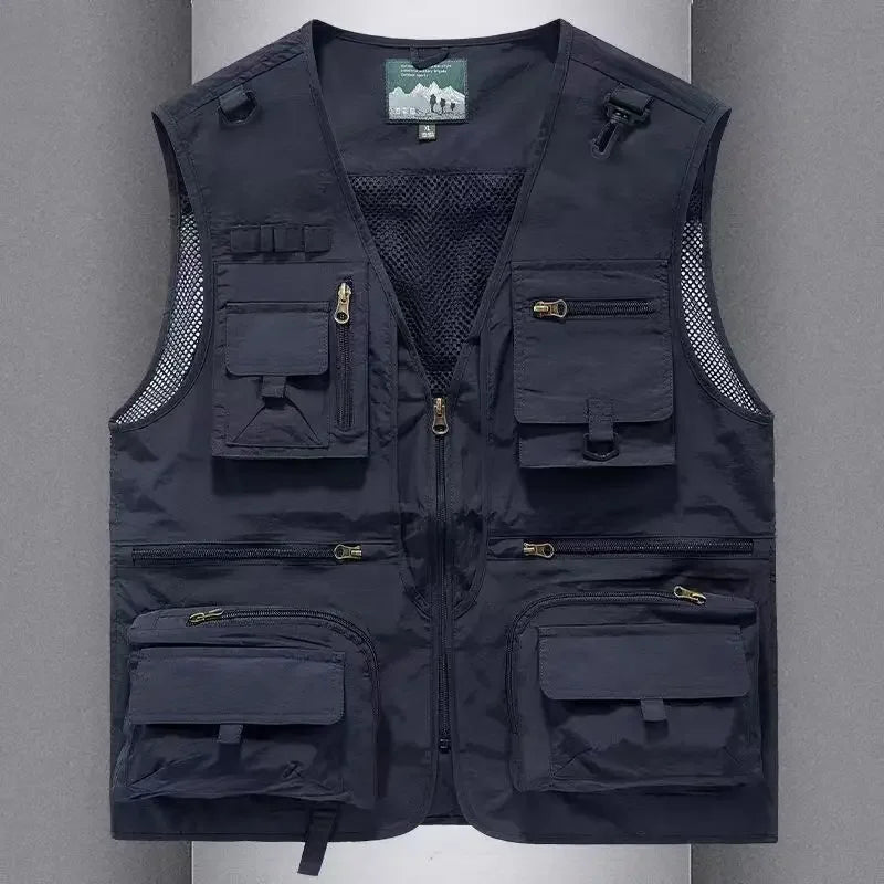 Gilet Homme Multi-Poches en Maille — Modèle 8512 - BLACKBEARD OUTDOOR INDUSTRIES