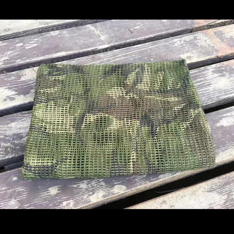 Foulard Camouflage en Maille - Voile de Sniper Camouflage pour Extérieur (Camping, Randonnée, Chasse, Tir) BLACKBEARD OUTDOOR INDUSTRIES