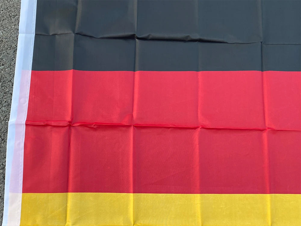 Drapeau de l'Allemagne (Noir, Rouge, Jaune) 90x150 cm - Bannière en Polyester Suspendue pour Décoration BLACKBEARD OUTDOOR INDUSTRIES