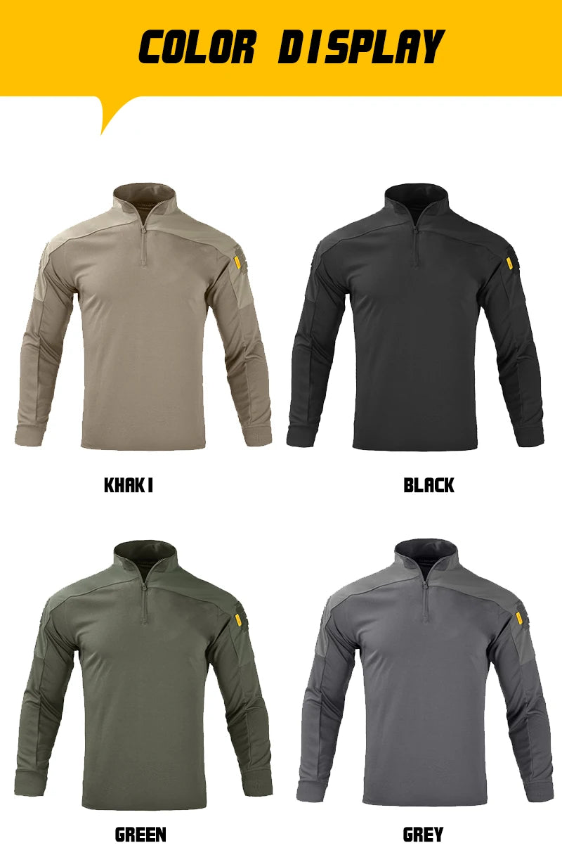 Chemise Tactique Homme à Séchage Rapide - Chemise de Travail Légère à Manches Longues pour Airsoft, Outdoor, Chasse, Randonnée - BLACKBEARD OUTDOOR INDUSTRIES