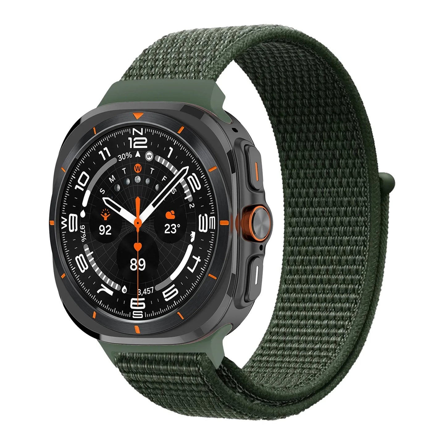 Bracelet en Nylon pour Samsung Galaxy Watch Ultra 47mm – Confortable et Respirant BLACKBEARD OUTDOOR INDUSTRIES