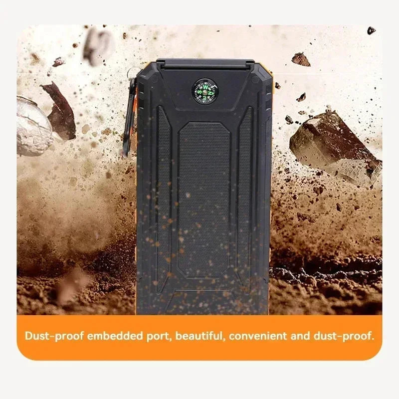 Batterie Externe Solaire 200000mAh – Chargeur Portable Ultra Haute Capacité - BLACKBEARD OUTDOOR INDUSTRIES