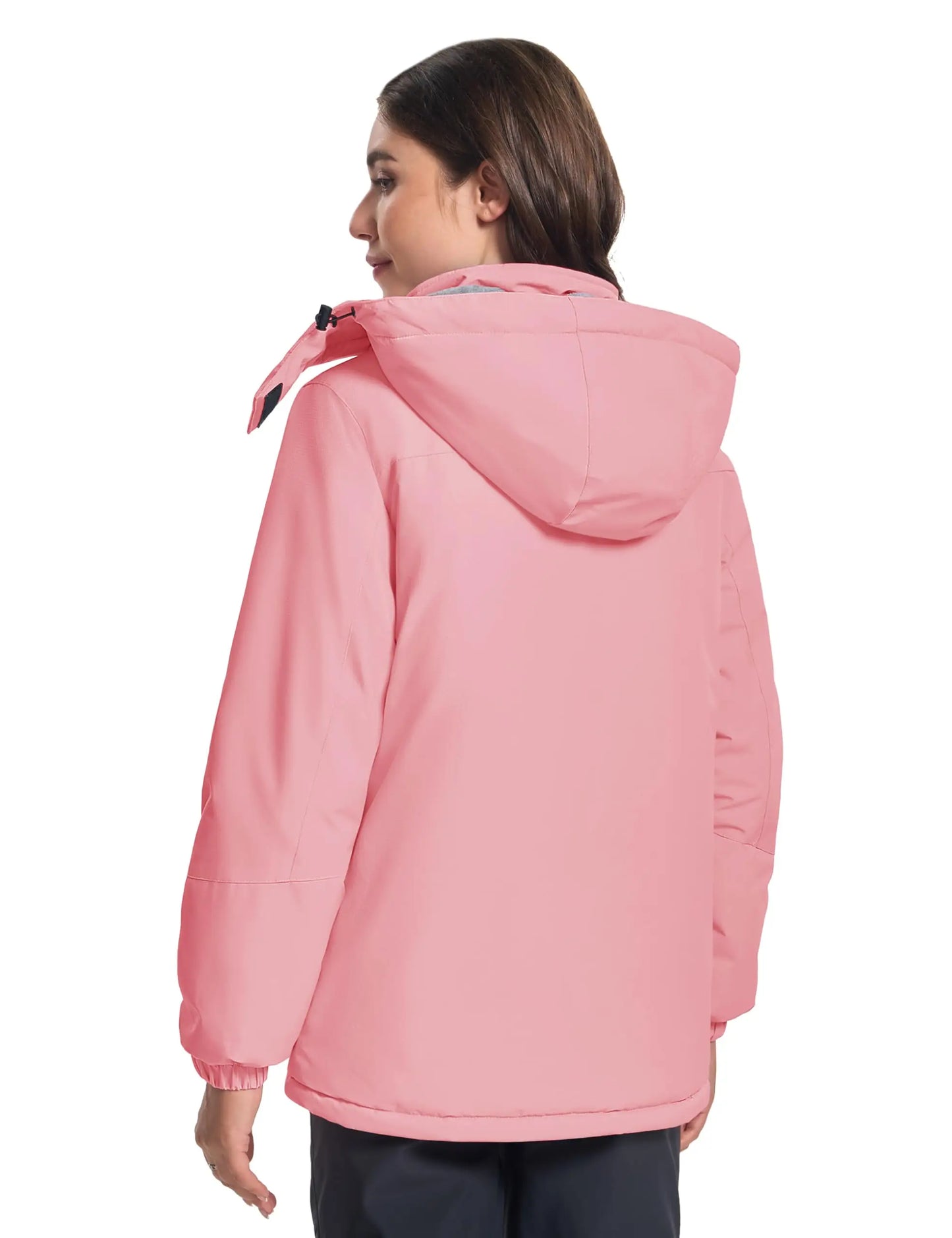 Veste Parka Hivernale TACVASEN pour Femme – Manteau à Capuche en Polaire, Imperméable et Coupe-Vent avec 5 Poches Zippées pour Ski et Snowboard - BLACKBEARD OUTDOOR INDUSTRIES