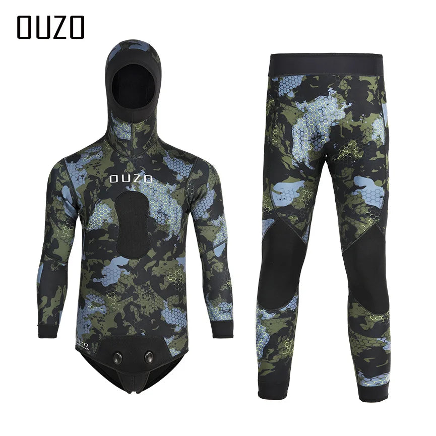 Combinaison Néoprène Homme 3 mm – Pêche, Plongée, Chasse Sous-Marine, Surf et Natation - BLACKBEARD OUTDOOR INDUSTRIES