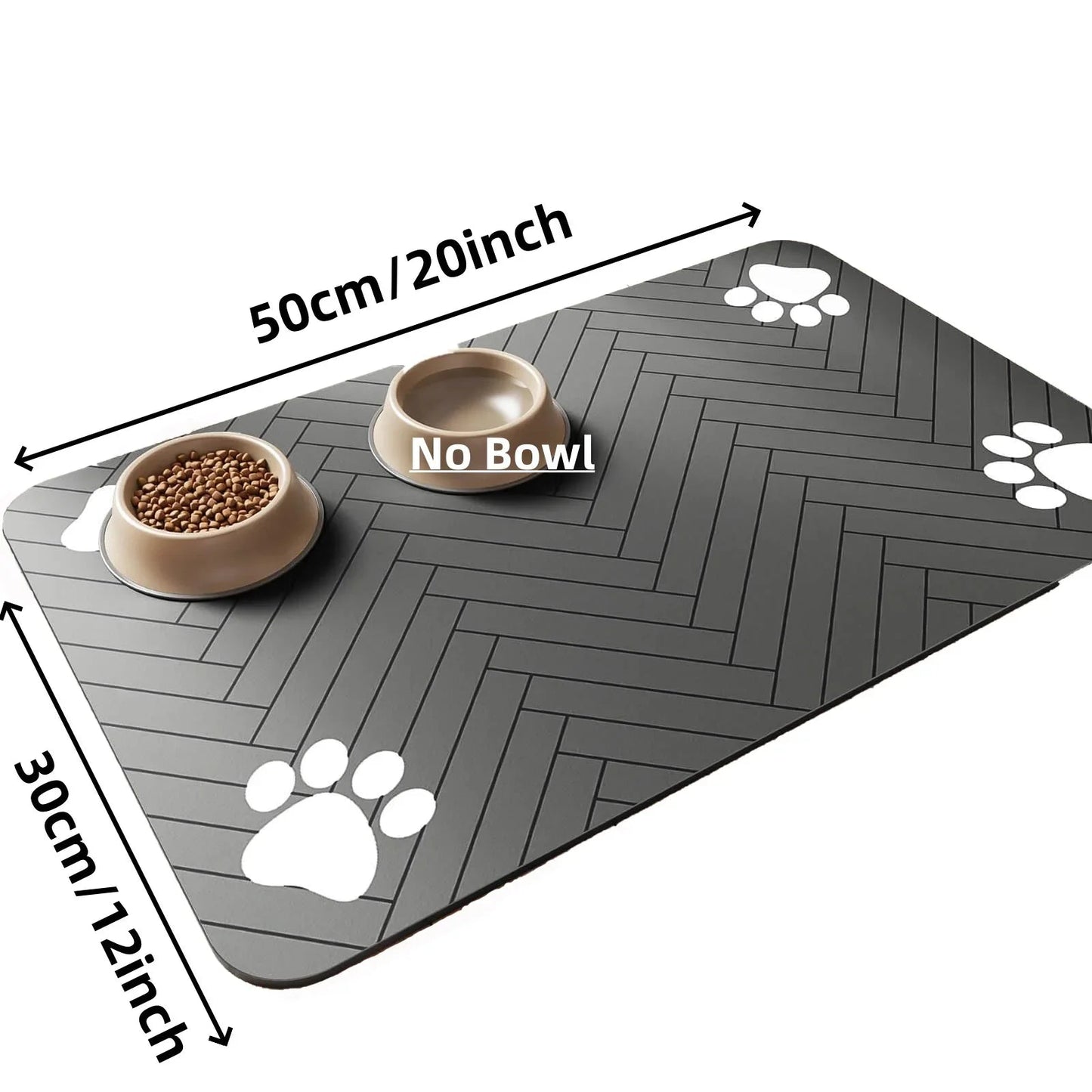 Tapis de Nourrissage Absorbant pour Animaux – Imperméable, Antidérapant & Séchage Rapide – Idéal pour Gamelles de Chiens et de Chats Ma boutique