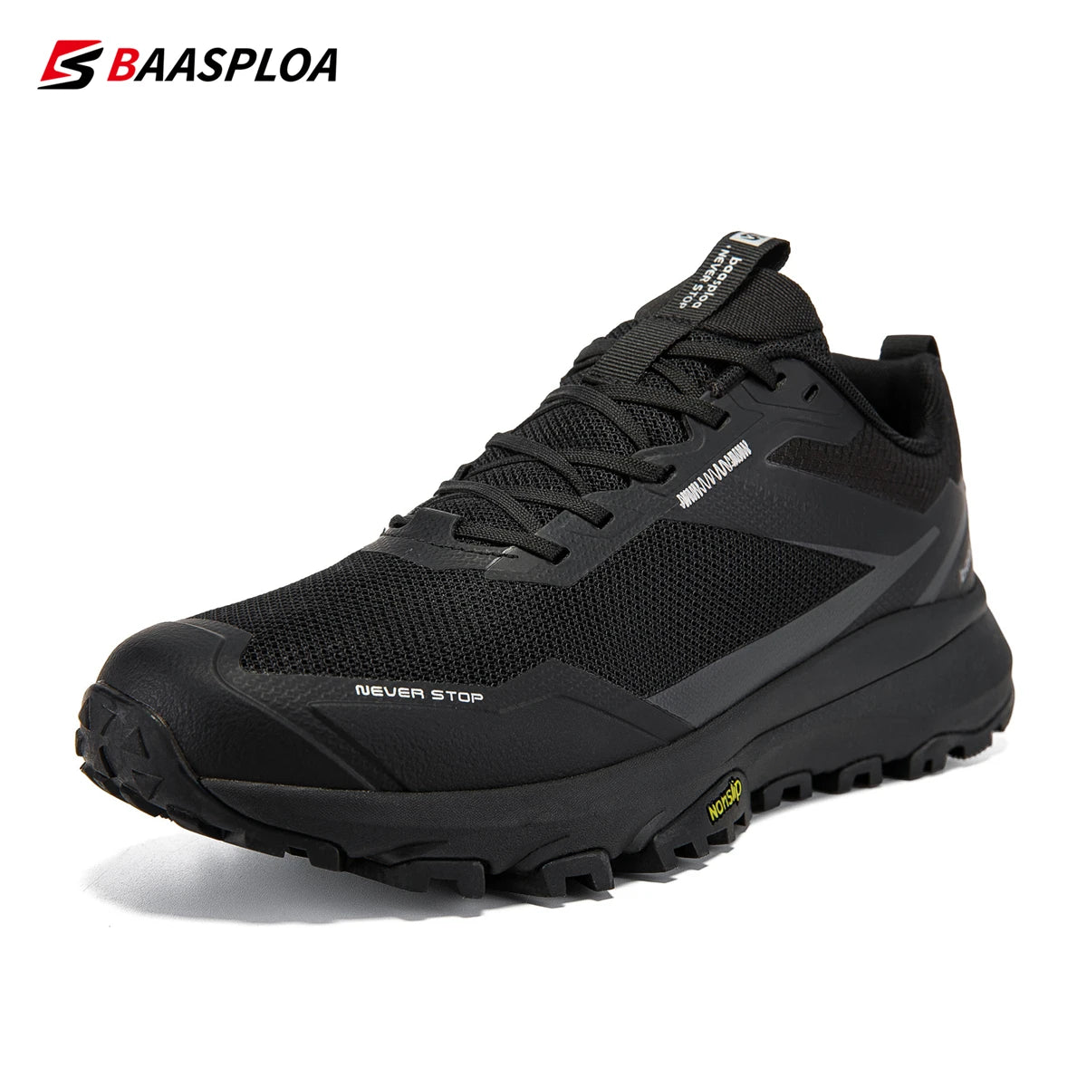 Chaussures de Randonnée Homme Bassploa – Sneakers Légères, Confortables et Antidérapantes, Résistantes à l'Usure, pour Activités Outdoor - BLACKBEARD OUTDOOR INDUSTRIES