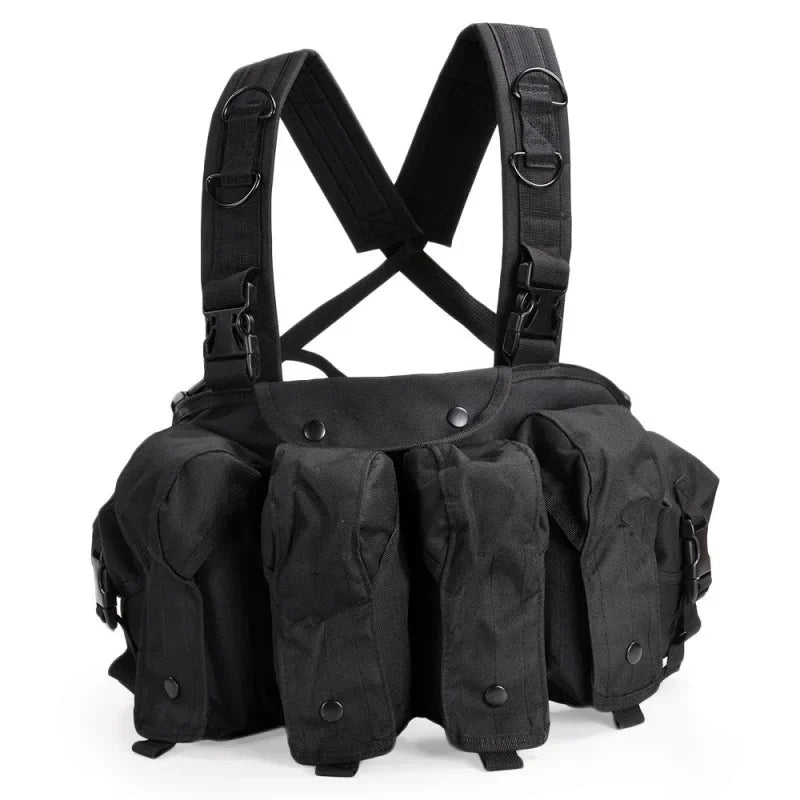 Chest Rig Tactique AK – Léger, Modulable et Haute Capacité Ma boutique