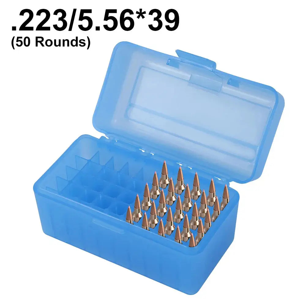 Boîte de Munitions Tactique 50 ou 100 Coups – Flip-Top – Pour Pistolet & Fusil Ma boutique
