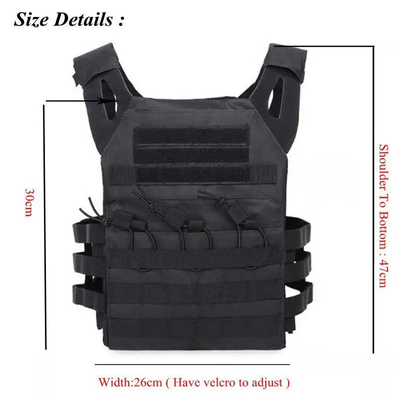 RUIN HAWK JPC Plate Carrier — Gilet Porte-Plaques Tactique MOLLE Ultra-Léger Ma boutique