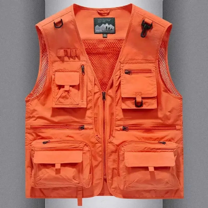 Gilet Homme Multi-Poches en Maille — Modèle 8512 - BLACKBEARD OUTDOOR INDUSTRIES