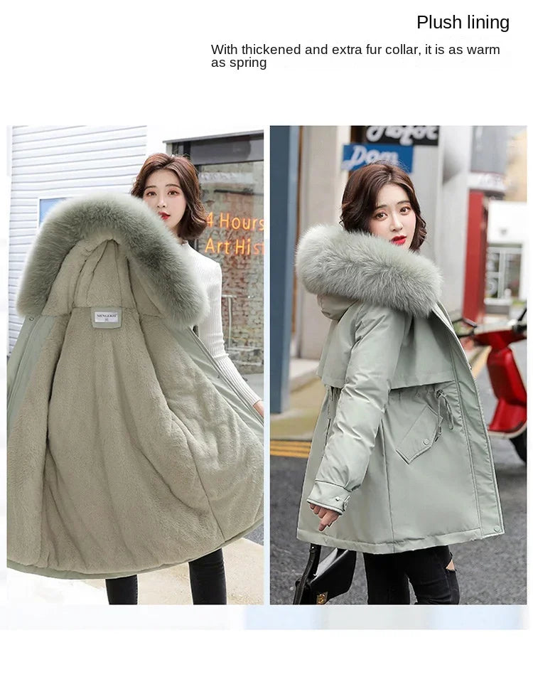 Parka Longue Femme avec Col en Fourrure – Manteau Hiver BLACKBEARD OUTDOOR INDUSTRIES