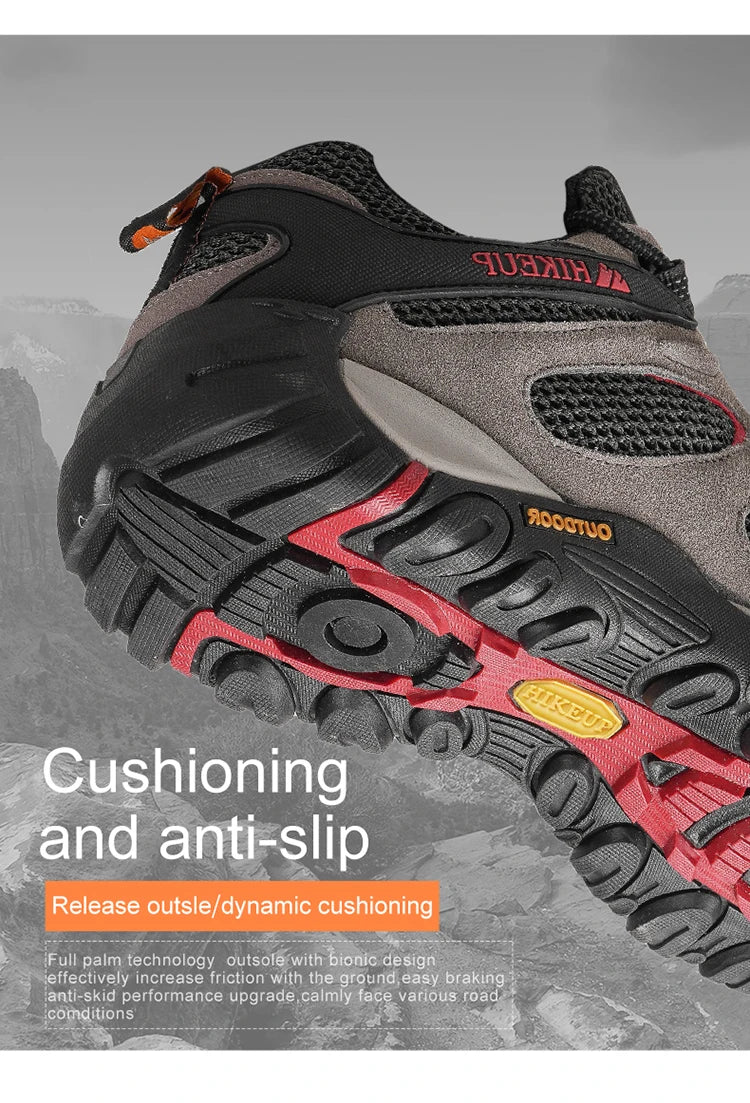 Chaussures de Randonnée Homme HIKEUP – Respirantes, Antidérapantes, Splashproof – Trekking, Chasse, Escalade - BLACKBEARD OUTDOOR INDUSTRIES