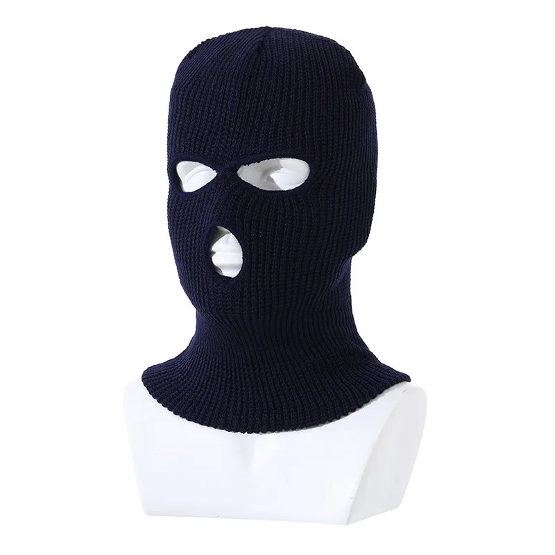 Balaclava cagoule trois trous en fibre acrylique Ma boutique