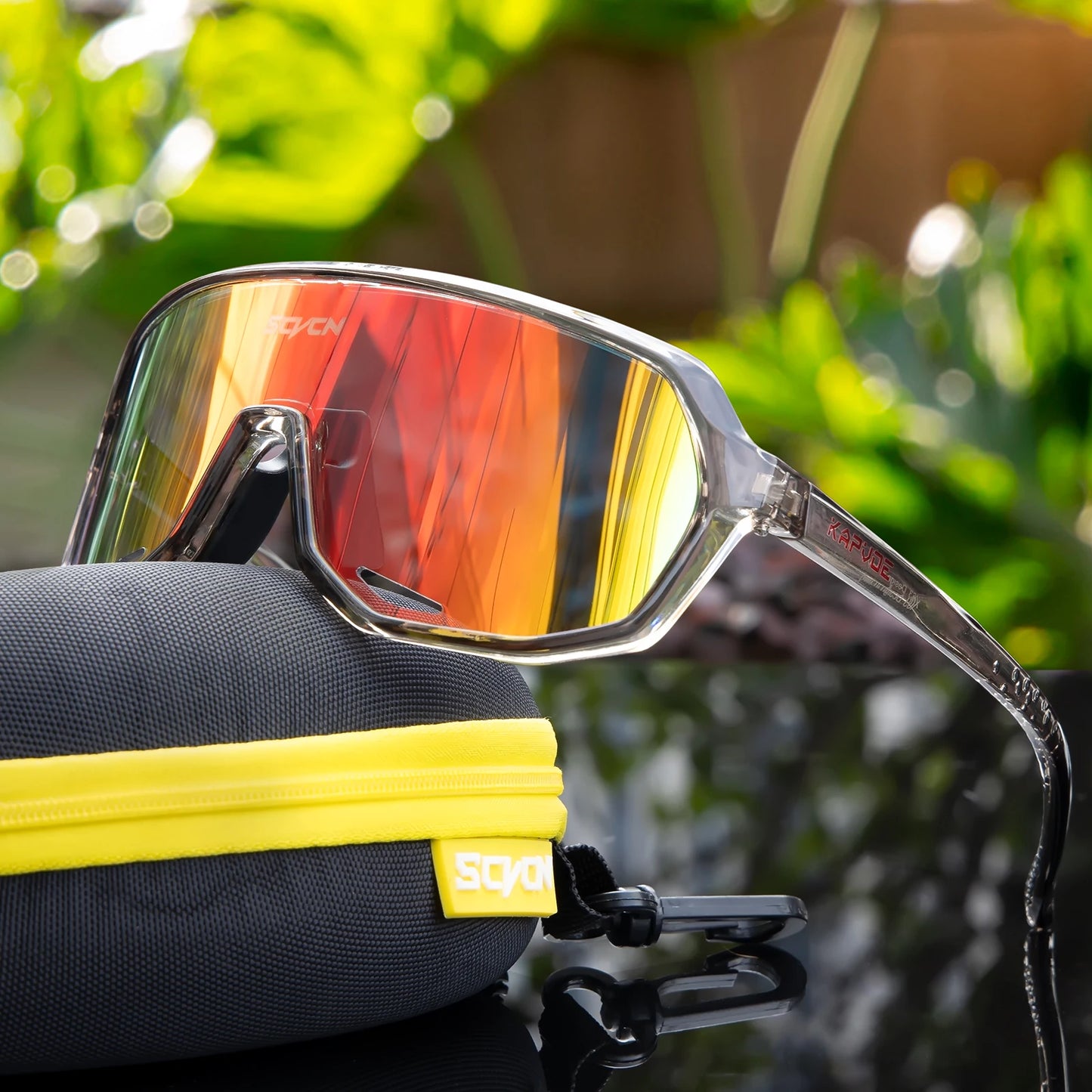 Lunettes de Vélo SCVCN UV400 - Lunettes de Sport pour Homme et Femme, Protection UV - BLACKBEARD OUTDOOR INDUSTRIES
