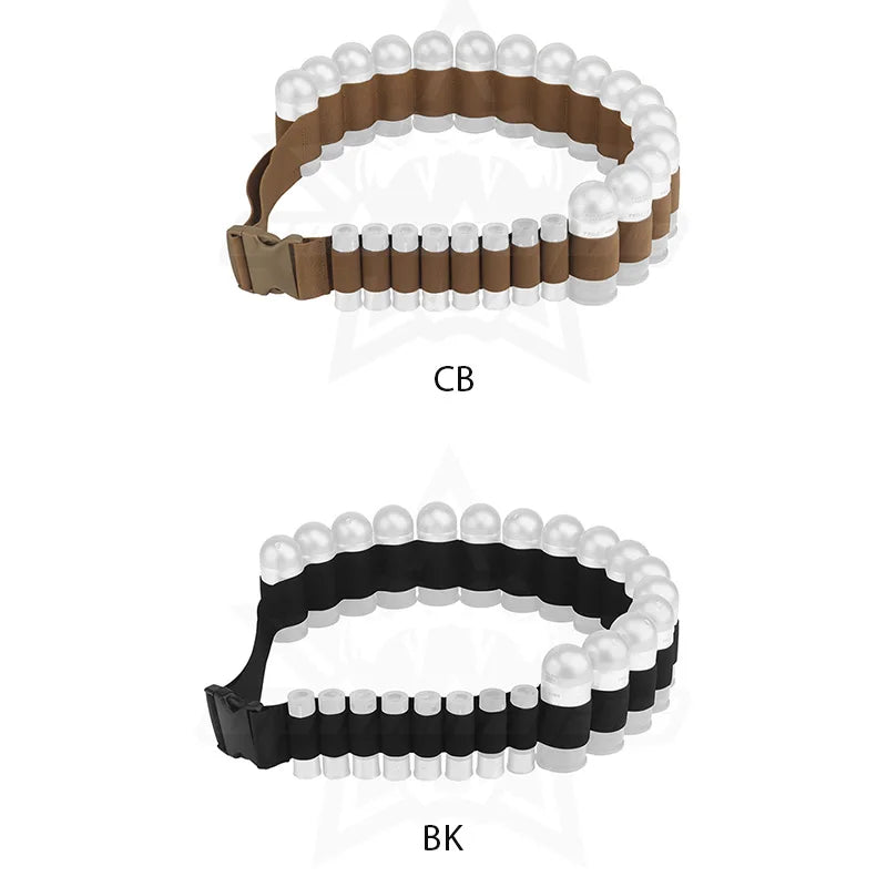 Bandoulière Tactique Ophidian 16-Round – Porte-Grenades et Cartouches de 2ga pour Chasse, Paintball et Activités Outdoor BLACKBEARD OUTDOOR INDUSTRIES