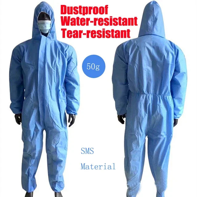 Combinaison de Protection Anti-Poussière Jetable - Vêtement de Sécurité Respirant pour Travaux, Peinture, et Isolation Sanitaire BLACKBEARD OUTDOOR INDUSTRIES