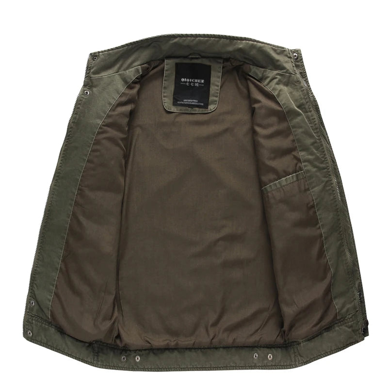 Veste Militaire Homme Air Force One | Coupe Printemps & Automne – Tailles M à 6XL - BLACKBEARD OUTDOOR INDUSTRIES