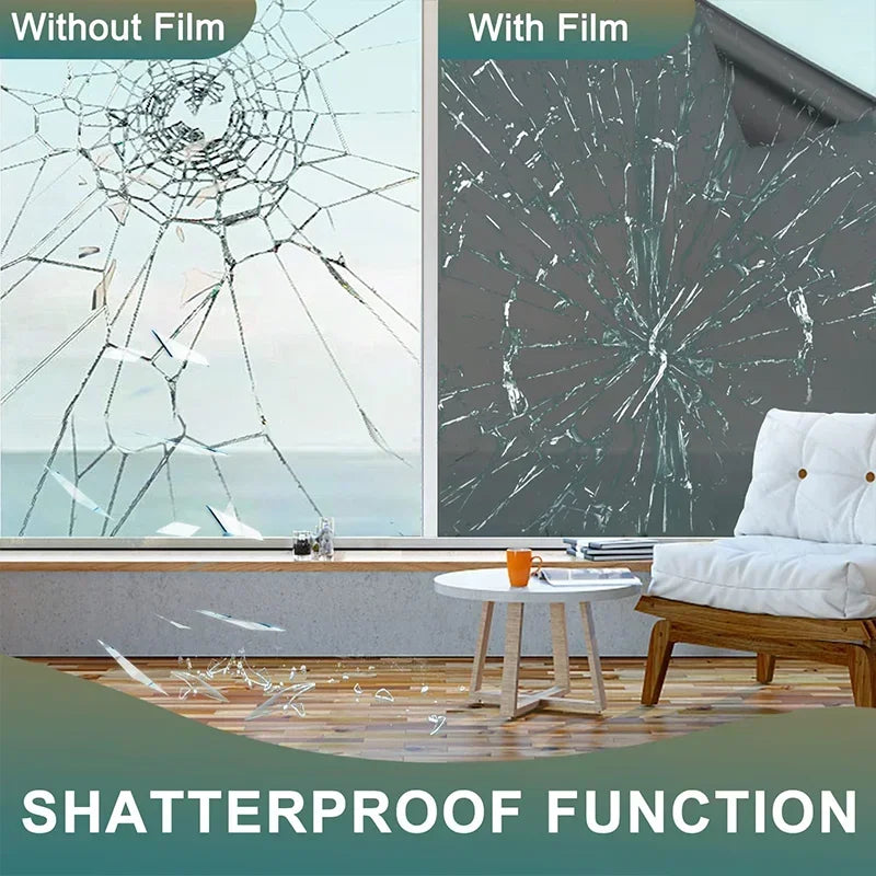 Film de Sécurité Anti-Réflexion pour Fenêtres WXSHSH - Protection Contre les Bris de Verre, Sécurisation, Isolation Thermique BLACKBEARD OUTDOOR INDUSTRIES