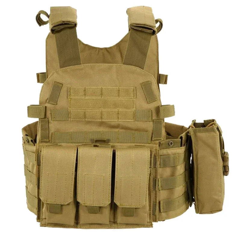 Gilet Tactique Militaire 6094 – Airsoft, Chasse, Armée, Wargame - BLACKBEARD OUTDOOR INDUSTRIES