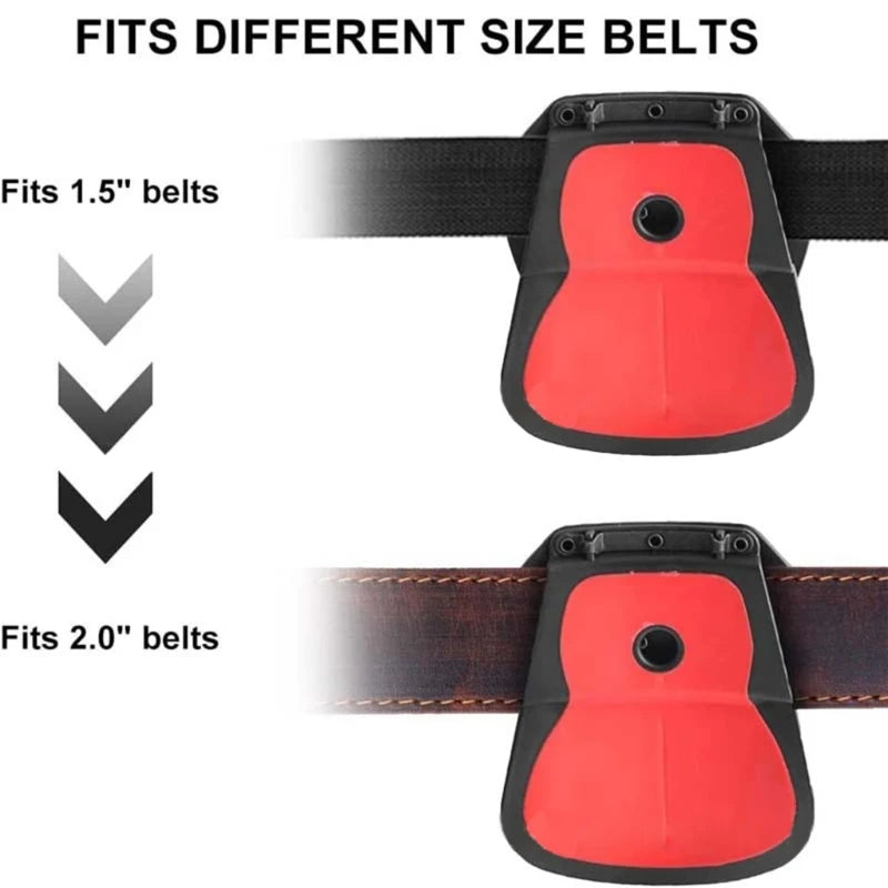 Support pour Menottes en Plastique – Pochette Tactique avec Boucle de Ceinture pour Menottes à Charnière et Menottes à Chaîne BLACKBEARD OUTDOOR INDUSTRIES