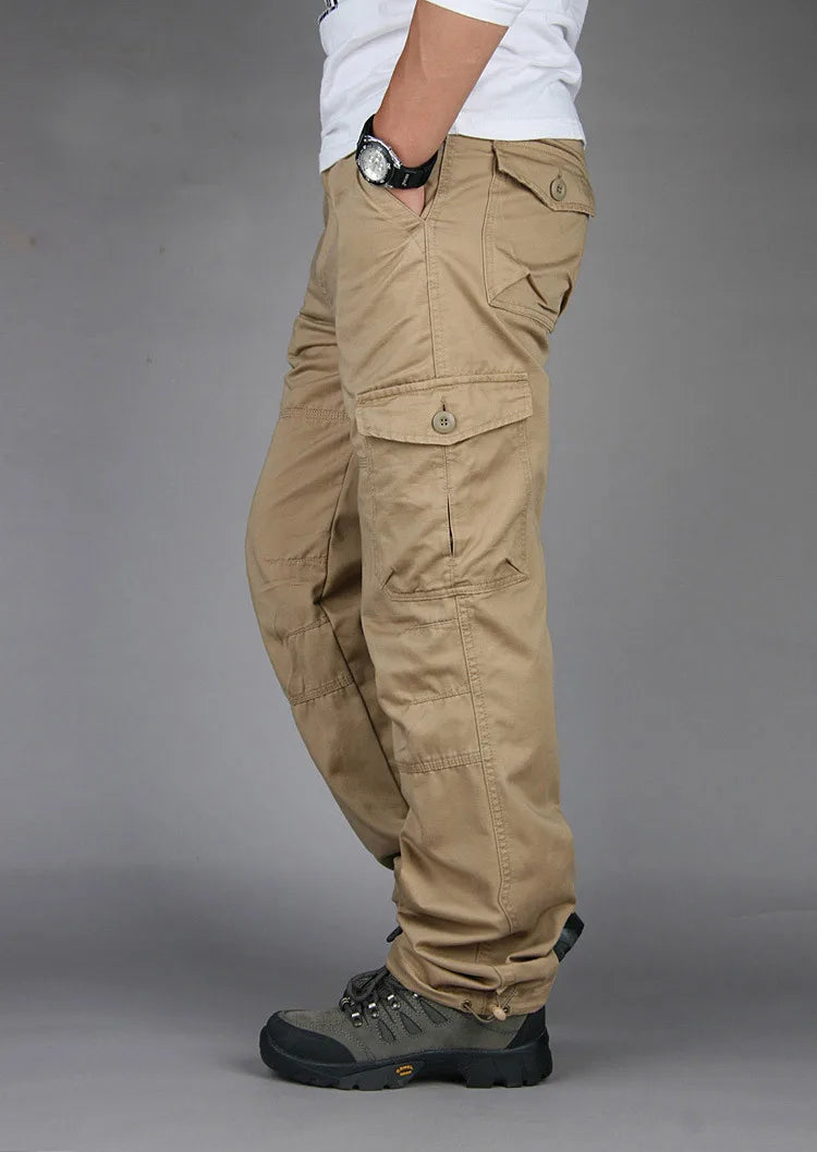 Pantalon Cargo Tactique Camouflage pour Homme – Coton Résistant, Style Décontracté et Fonctionnel - BLACKBEARD OUTDOOR INDUSTRIES