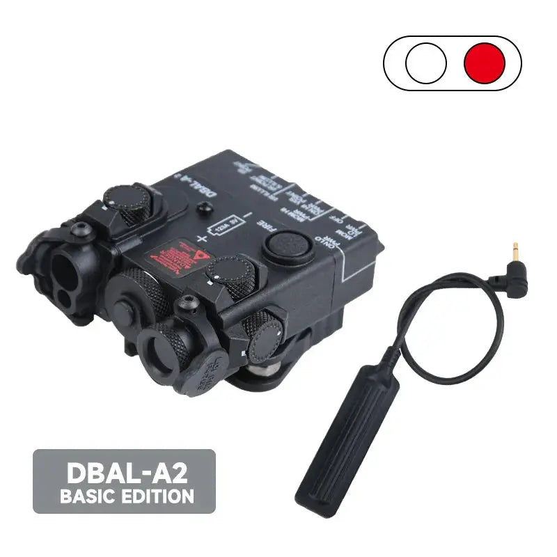 🔦 DBAL-A2 Version Tactique – Laser Rouge, Vert ou Bleu + Support Lampe M300/M600 | Airsoft & Chasse Ma boutique