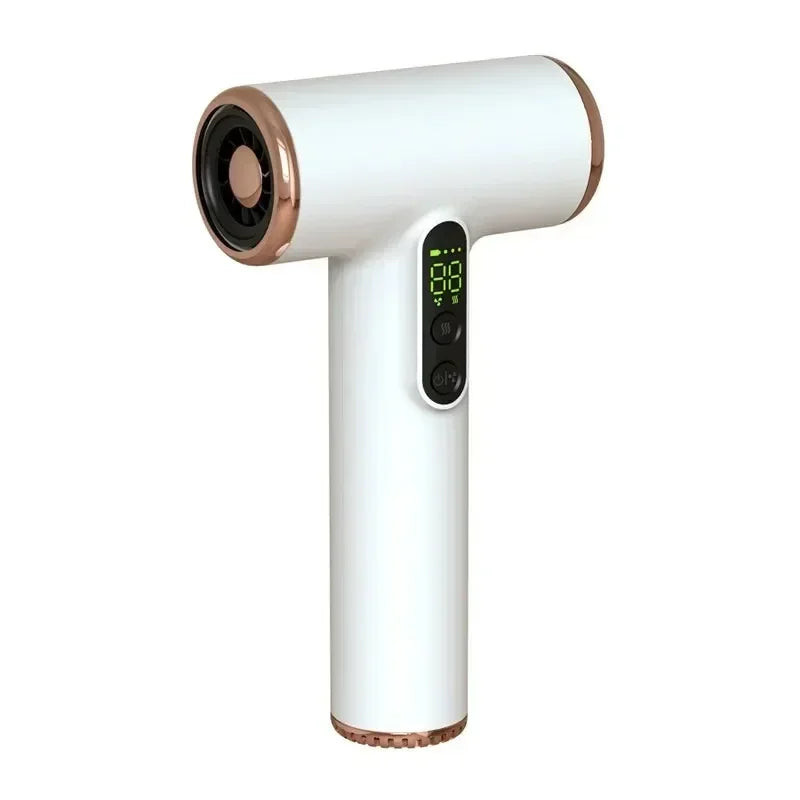Sèche-Cheveux Sans Fil USB Portable Rechargeable – Vent Puissant, Faible Bruit, 3 Vitesses avec Écran LCD - BLACKBEARD OUTDOOR INDUSTRIES