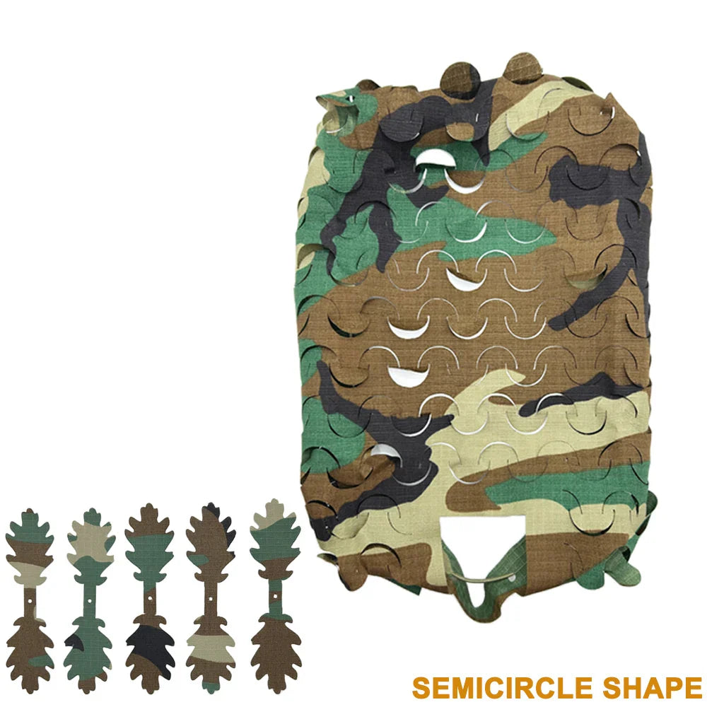 Housse de Casque Airsoft 3D Camo avec Découpe Laser en Forme de Feuilles Ma boutique